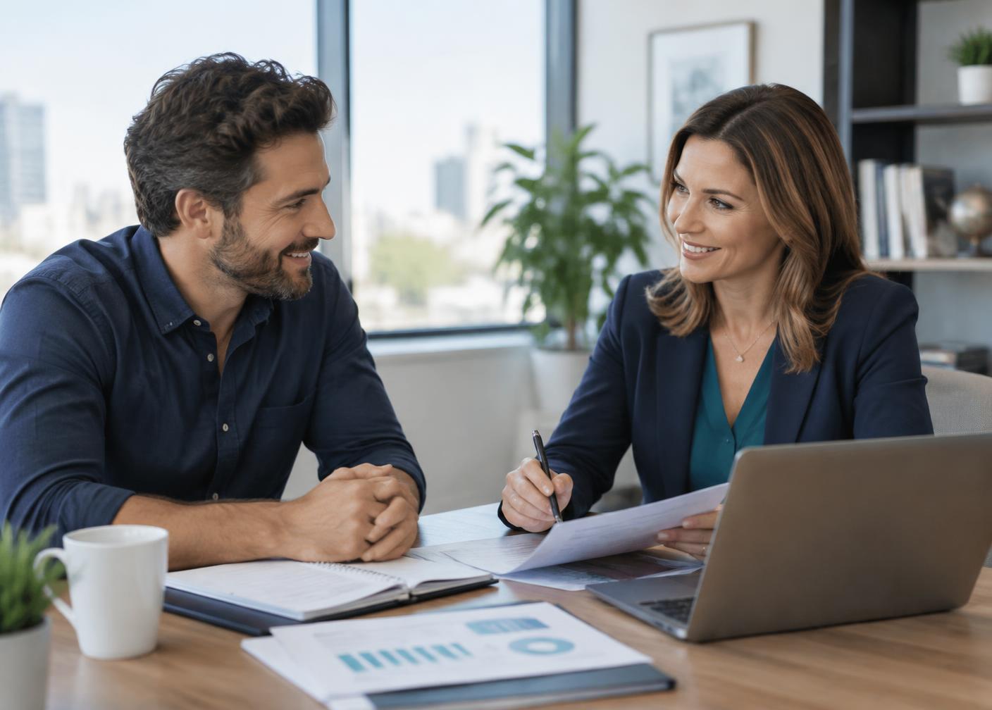 Business documents prepared for professional review